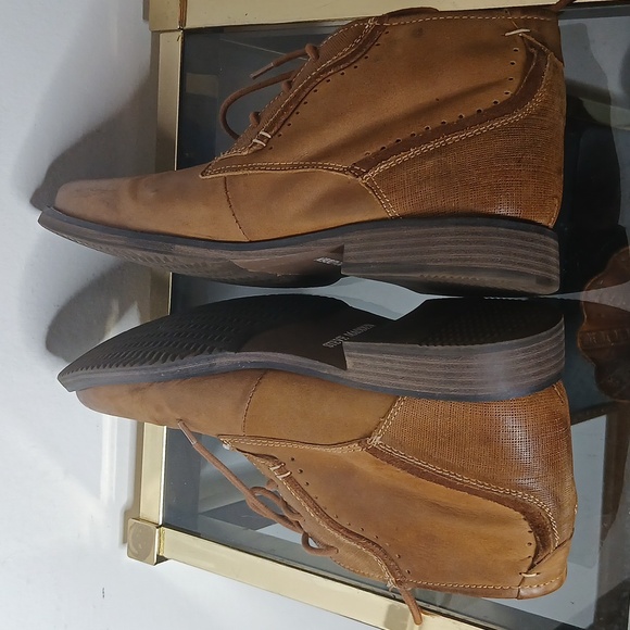 Steve madden Harken chukka tan leather shoes size 8 mens - Picture 6 of 15
